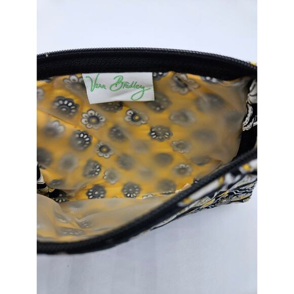 Vera Bradley Yellow‎ Bird Women's Small COSMETIC Jewelry MAKEUP CASE - Picture 7 of 7